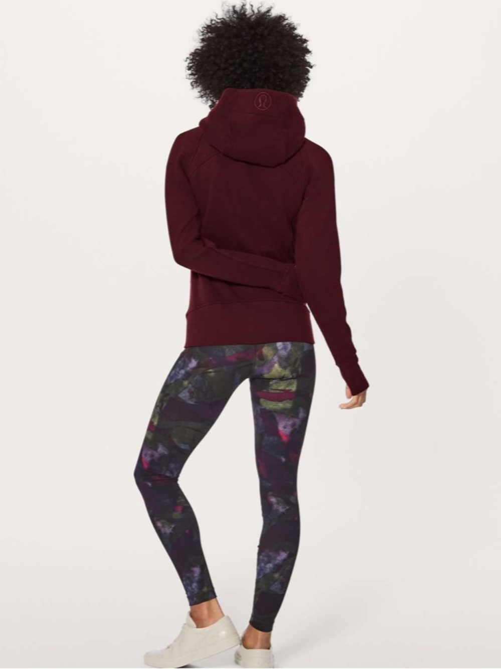 Lululemon Scuba Hoodie IV Garnet Maroon Burgundy size 10 - Picture 4 of 13